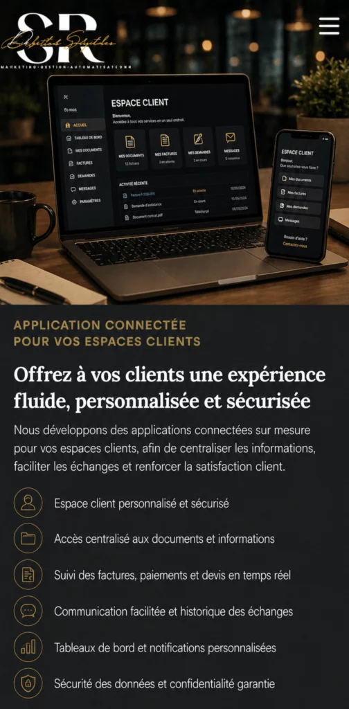 sr digitalsolutions espace client connecte site internet lorient