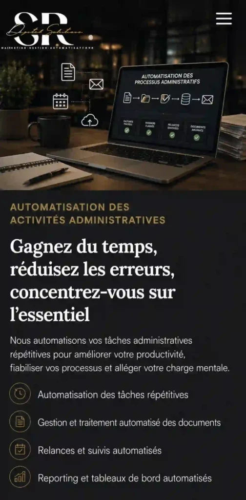 sr digitalsolutions services automatisation activites administratives lorient