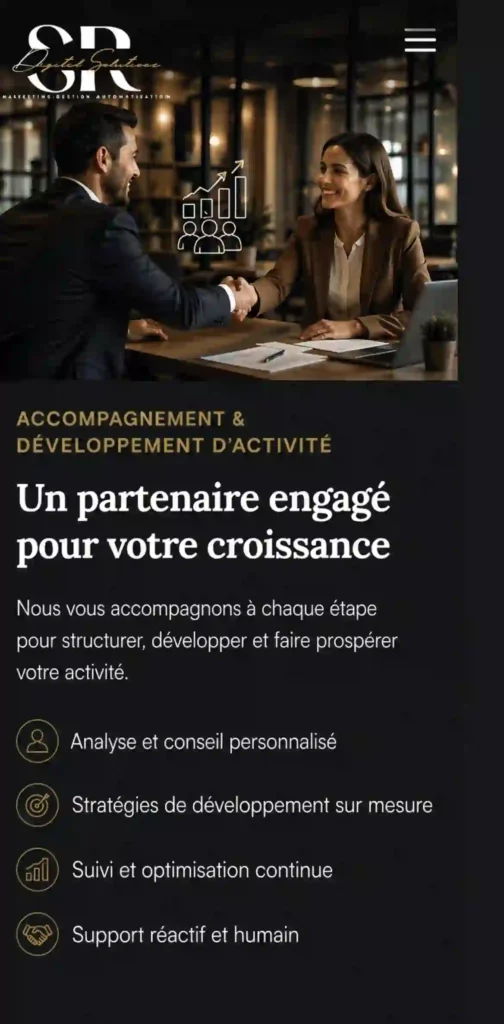 Marketing digital sr digitalsolutions services site internet lorient