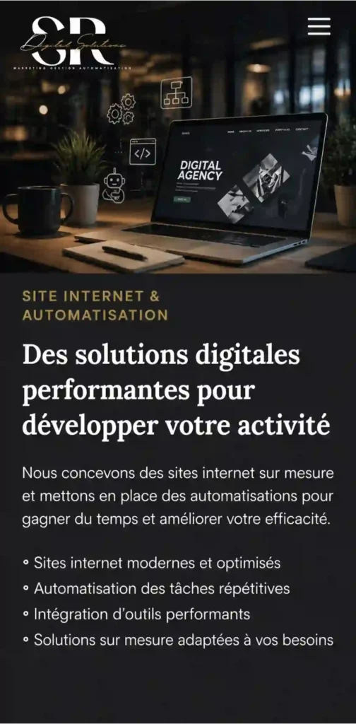 sr digitalsolutions services site internet lorient