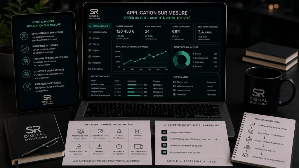 application surmesure outil adapte