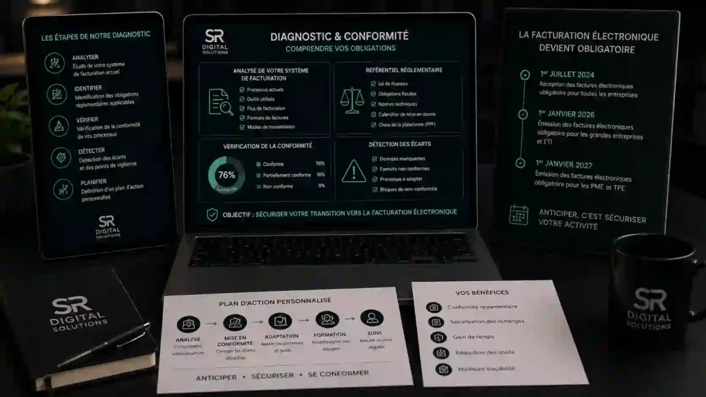 Transitions vers la facturation électronique diagnostic conformite comprendre obligation