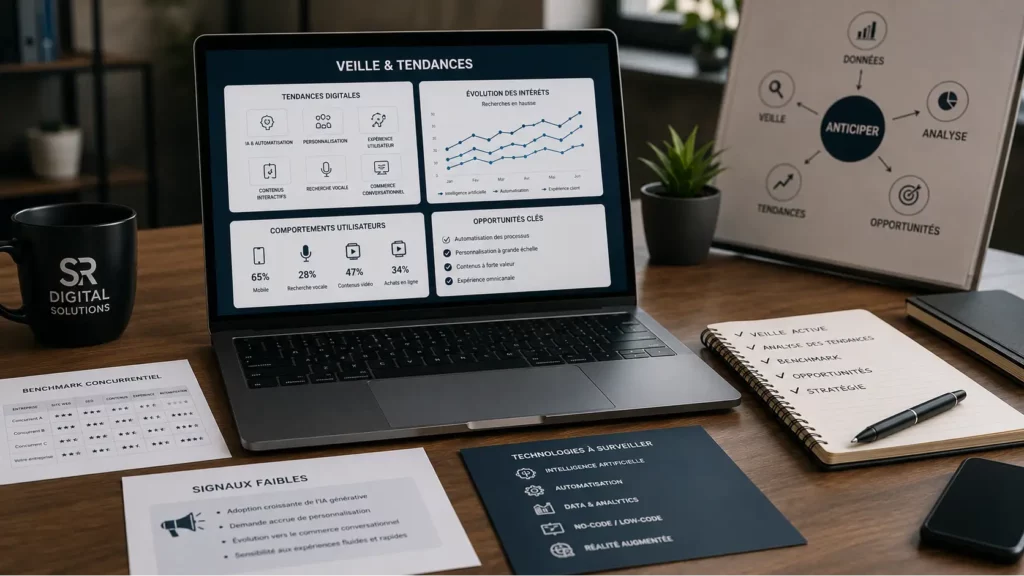 Tendances et stratégies veille tendances benchmark concurrentiel